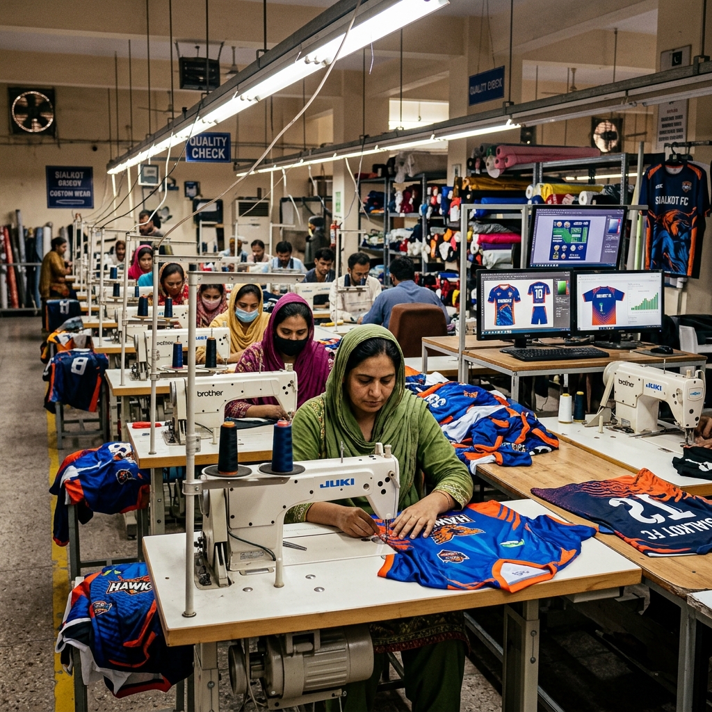 Team Core Sports Wear Manufacturing Facility